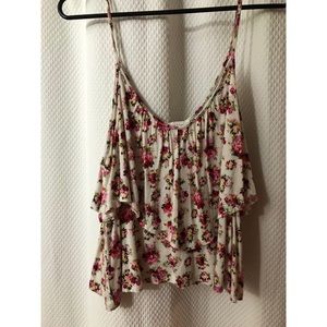 Floral tank top